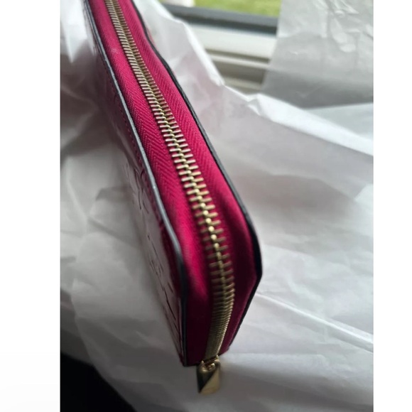 Louis Vuitton Wallet Long Rose Indian Monogram Vernis Authentic full inclusion - Picture 6 of 16